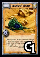 Baqbou's Charm - Foil